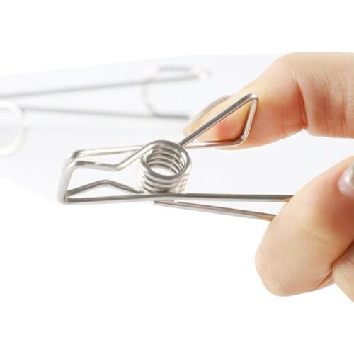Stainless steel clips to dry socks and hangers hooks to fix clothes