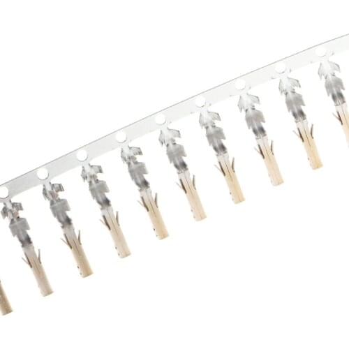 300 Pcs 4.2mm 5557 Computer Connector Terminals Female Needle Pin Low Foot