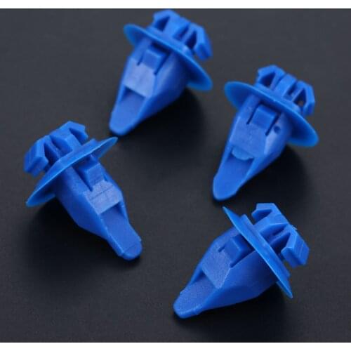 50Pcs 8mm Hole Nylon Fender Shield Retainers Rivets Car Fastener Clips For Toyota Cruiser Camry Corolla Crown