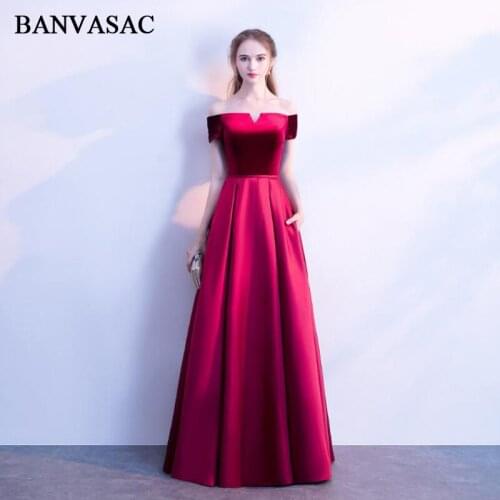 BANVASAC Womens Satin Dresses