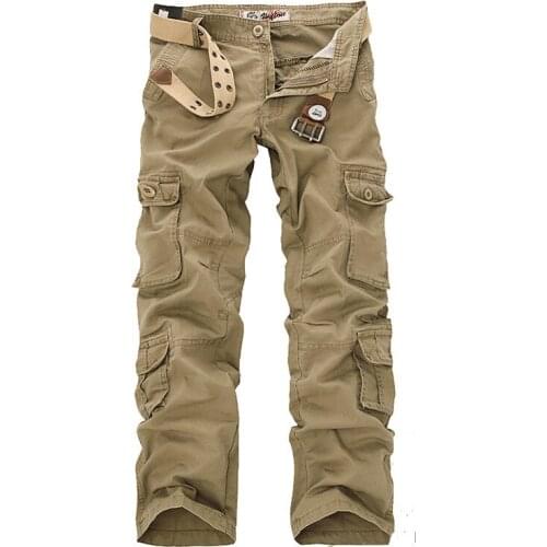 FAVOCENT Men's Military Trousers