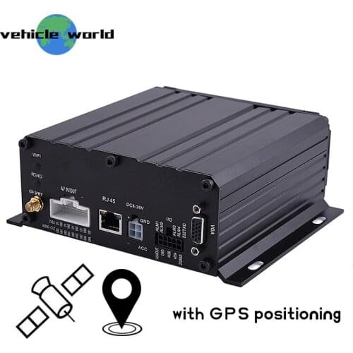 GPS Mobile DVR with 2TB H.264 recording anti-shock vehicle MDVR