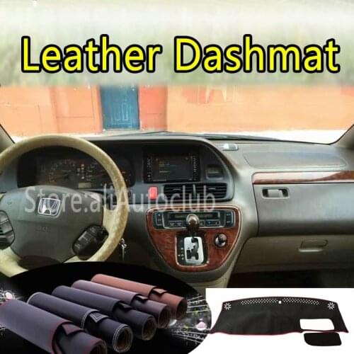 For Honda Odyssey international 1999-2003 Leather Dashmat Dashboard Cover Dash Mat SunShade Carpet Custom Car Styling LHD+RHD