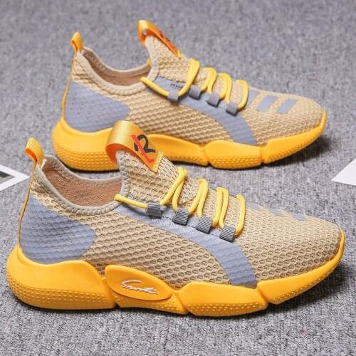 Breathable Holes High Quality New Fashion Mesh Breathable Comfortable Summer Casual Shoes Men shoes sneakers Hard-Wearing