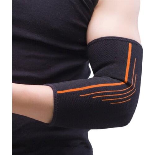Hot Elbow Support Elastic Gym Sport Elbow Protective Pad Elbow Protective Gear Sport Basketball Arm Sleeve Sports Safety 1pc