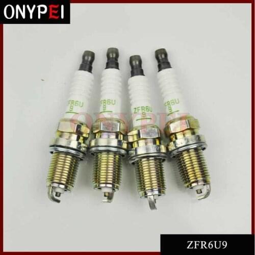 New 4pcs/lot Normal Spark Plug 55569865 ZFR6U9 For Chevrolet Cruze EPICA