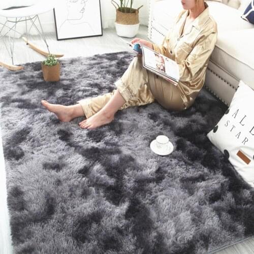 New Arrival 60*90cm Soft Fluffy Rugs Large Shaggy Area Rug Living Rooms Bedroom Carpet Floor Mat Home Decor