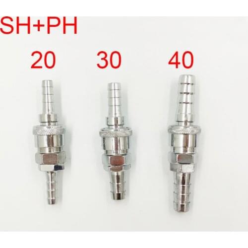 8/10/12mm Pneumatic fittings PH SH 20 30 40 Air Compressor Hose Quick Coupler Plug Socket Connector