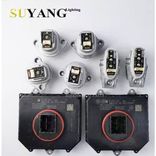 A Complete Set of 2017 BM W 7 Series G12 Module 8491415 Light Source DRL 63117440360 7440360 Turn Signal 63117440359 7440359