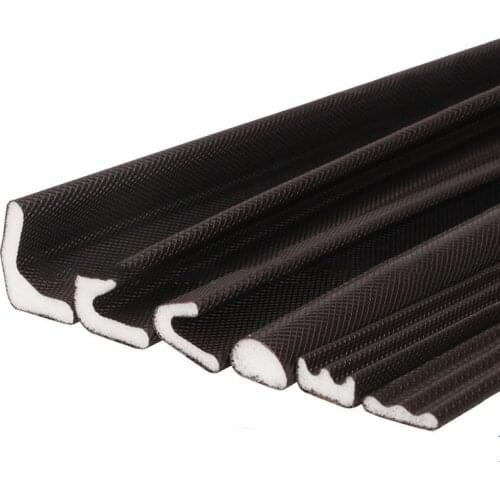 2M Self Adhesive Door Window Sealing Strip Soundproof Waterproof Dustproof Foam Seal Gap Filler Anti-Collision Tape Hardware