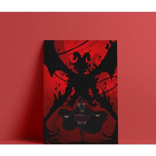 Canvas Poster Modern Black Clover Home Decor Print Painting Wall Artwork Hot Animation Figure Modular Picture For Living Room