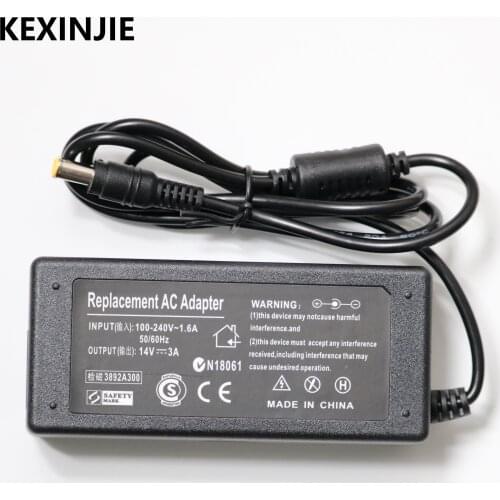 14V 3A Power Supply AC Adapter Charger For Samsung Monitor SA300 A2514_DPN A3014 AD-3014B B3014NC SA330 SA350 B301