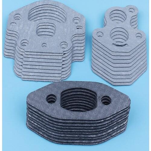 10 Carburetor Intake Exhaust Inlet Gasket Set For Husqvarna 235e 235 236 236e 240e 240 Chainsaw 545081892 Replacement Part