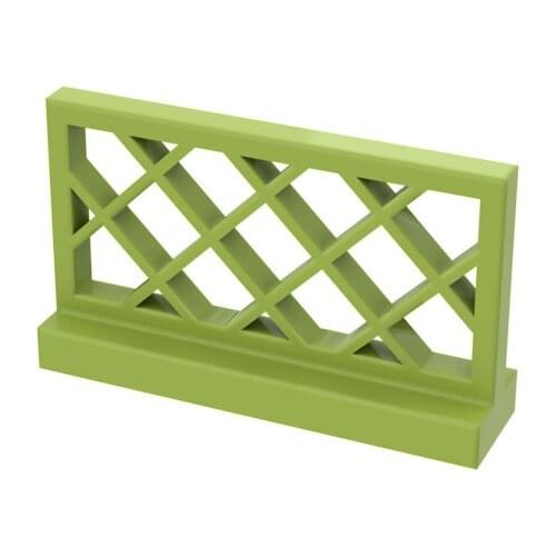 12PCS Fence Building Blocks Compatible Major Brand Kids Toys 3185 Early Learning MOC Education Gifts