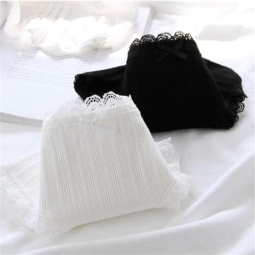 4Pcs Girlss Cotton Blend Panties Briefs Lingerie Shorts For Women Ladies Girls C089-A2-4