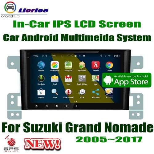 Car Android Player 8" IPS Screen For Suzuki Grand Nomade / Grand Vitara 2005-2017 Car GPS Navigation Radio SD USB Stereo WIFI