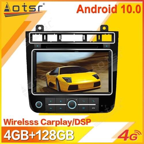 Android Car Multimedia Stereo Player For Volkswagen VW Touareg 2011 2012-2019 Tape Radio Recorder Video GPS Navi Head Unit 2 Din