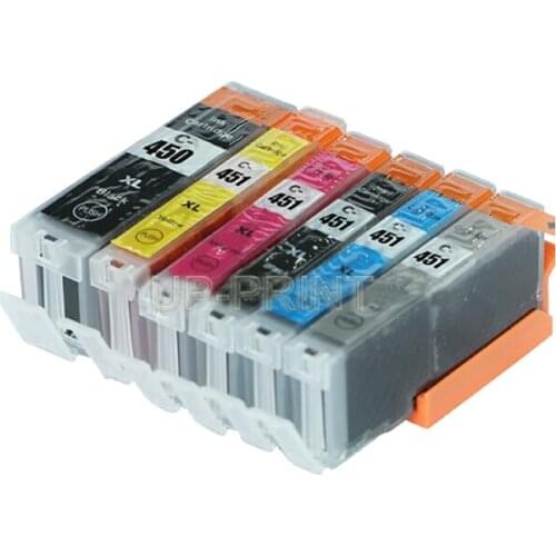UP 18 X Ink Cartridges compatible For Canon 451 PIXMA IP7240 Cli-451 PGI450 PGI-450XL PIXMA MG5440 MG5540 IX6540 IX6840 IP8740
