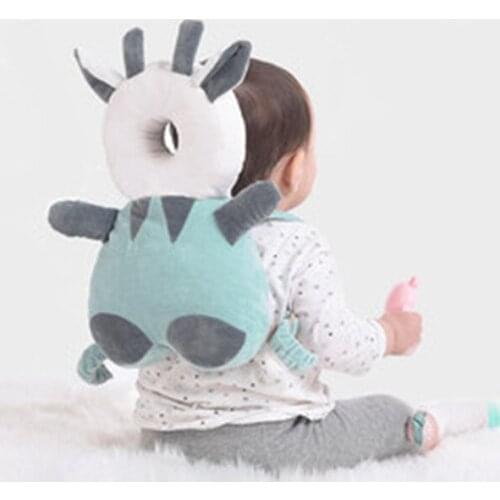 Baby Head Back Protector Pillow Infant Safety Anti-fall Pad Toddler Children Cartoon Security Cushion For Learning Walk Sit