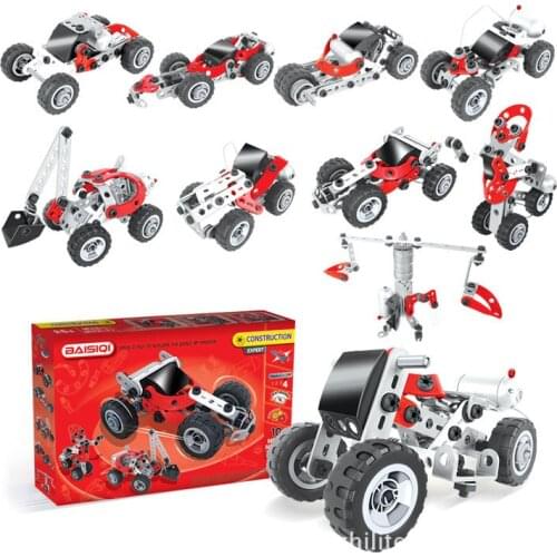 Children DIY creative disassembly Hand assembly building blocks parent-child interaction screw nut dismantle toy model set gifts