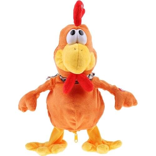 Electronic Plush Animal Singing Dancing Doll Early Learning Educational Toys Birthday Gift for Baby Children Kids Toddler