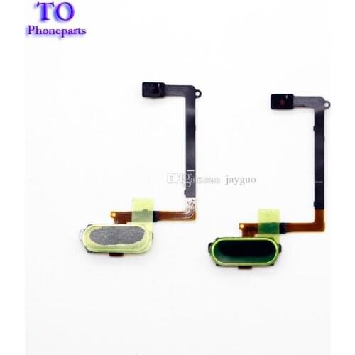 Home Button Fingerprint Sensor Repair Flex Cable For samsung galaxy S6 G920 G920F S6 Edge G925FAssembly Spare Part Replacement
