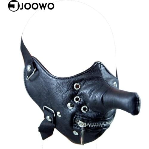 Cool Punk Style Long Nose Exotic Adult Games Sex Toys for Couples Masks Roleplay Halloween Party Supplies Gifts