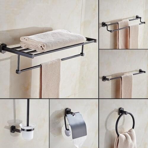 Copper Bathroom Storage Rack Shelf Accessories Towel Holder Wall Mounted Hanger Organizer Waterproof Bathroom Shelf Holder