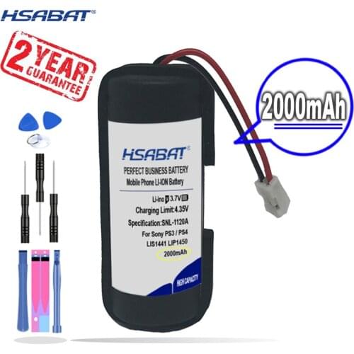 New Arrival [ HSABAT ] Replacement Battery for Sony PS3 Move PS4 PlayStation Move Motion Controller Right Hand CECH-ZCM1E