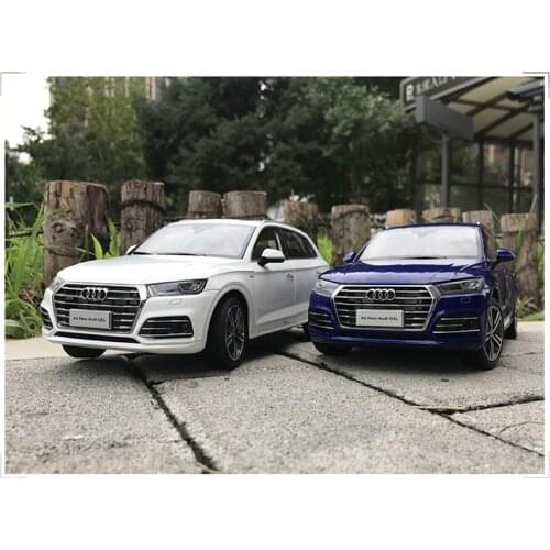New 1:18 2018 For Audi Q5 L Q5L Diecast Metal Car Model Toys for Kids Boy Girl Gifts White/Blue Display Ornaments Metal,Plastic