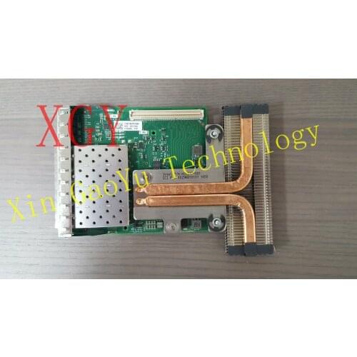 Original For Dell Intel x710 Quad Core Port 10 GB DA SFP+ Ethernet Daughter Card 68m95 068m95 100% test ok