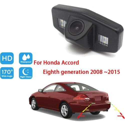 Car Reverse Parking Camera For Honda Accord Seventh generation 2002 2003 2004 2005 2006 2007 CCD Night Vision Rear view Camera