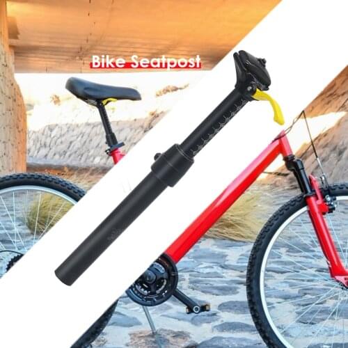 Mi Xim Aluminum MTB Seatpost 30.9mm 31.6mm Bicycle Shock Absorber Seat Tube Remote Hand Control Hydraulic Seat Tube