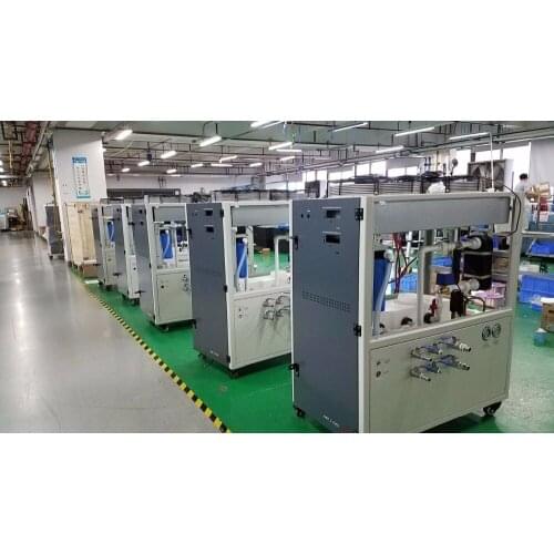 Hans industrial double-temperature water chiller on 500-800W laser source HC030M1-01A
