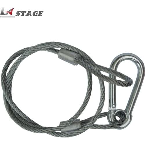 Stage Lighting Safety Rope Insurance Rope Sound Safety Chain Stainless Steel Wire Rope Moving Head