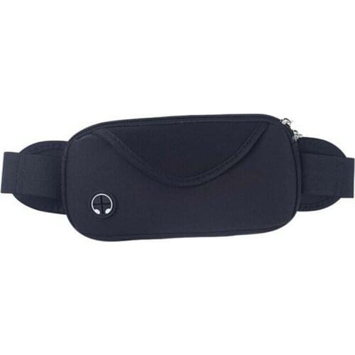 Women Men Sport Waist Pack Belt Bum Bag Pouch Fanny Pack Camping Running Zip Bags Sac Sport /BY