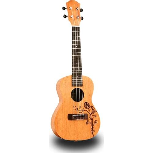 Top Quality 21 23 Inch 4 Strings Sapele Wood Ukulele Rosewood Fretboard Hawaiian Mini accoustic Guitar Music Instrument UK2108