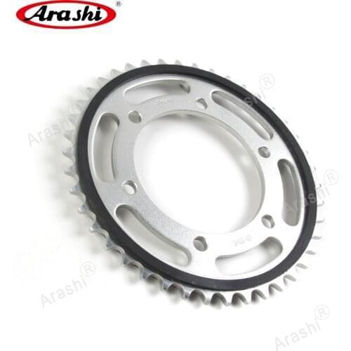 Arashi 42T Rear Sprocket For KAWASAKI ER500 / ER-5 1997 1998 1999 2000 2001 2002 2003 2004 2005 2006 ER5 Gear Chain Sprockets