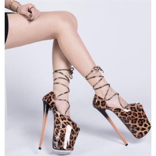 BBZAI New pattern Superior quality shoes woman 22cm Extra large code High-heeled Waterproof 10-12CM Steel tube dance 34-46 47