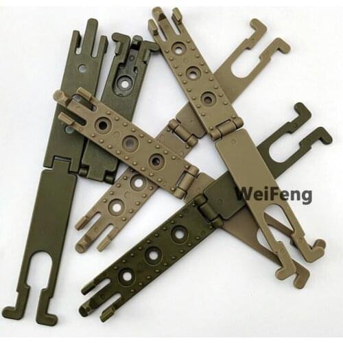 1Piece MOLLE-LOK Scabbard K Sheath Waist Clip System Scabbard Waist Clip KYDEX Scabbard Transportation Molle System Buckle