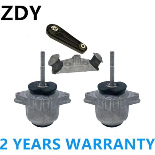 94837505812 94837505712 For Porsche Panamera Maca 4.8 Engine Motor Mount Transmission Mount Torque Damper Bracket Set Of 4