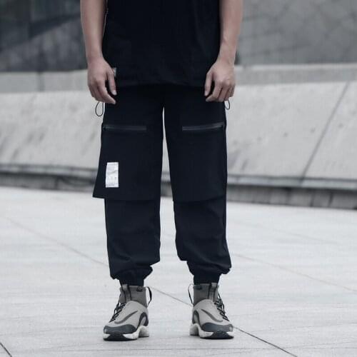 WHYWORKS Techwear Quick Drying Jogger Cargo Pants Lightweight Trousers Hip Hop Style Punk Fashion