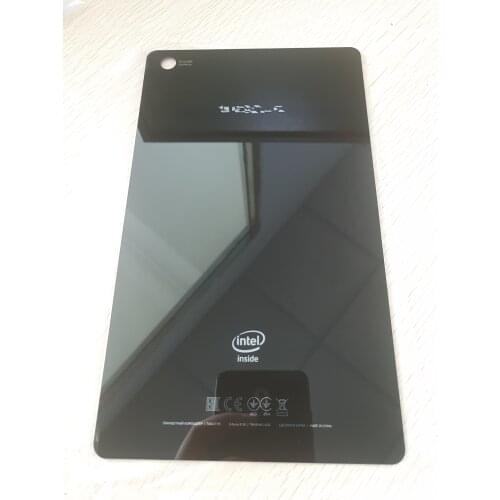 Black 8 Inch for Texet TM-8048 X-force 8 3G Glass Back Cover Glass Panel Repair Replacement free shipping