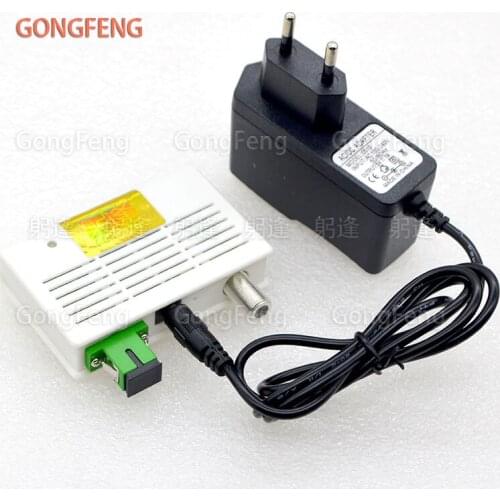 New OR22 SC/UPC/APC FTTH Optical Receiver,CATV Fiber Optic Home Optical Control AGC Ultra-Low Reception-25dbm Inch F Output