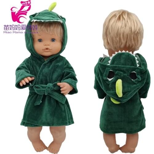 40 Cm Nenuco Dolls Clothes Dinosaur Costume Ropa y su Hermanita 17" Baby Doll Clothes Birthday Gifts