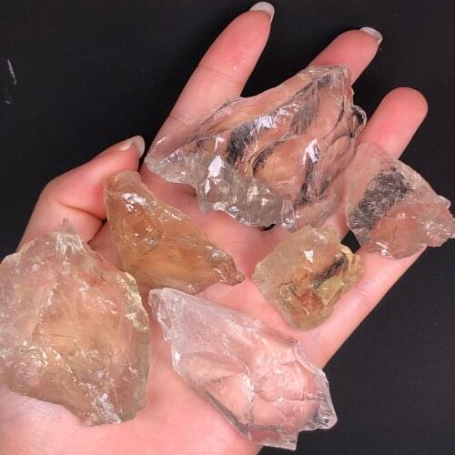1PCS Natural Gemstone Herkimer Diamond Quartz Crystal Frome Pakistan Minerals Healing Raw Stones As Gifts
