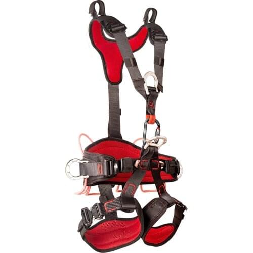Safety Full Body Harness Tree Arborist Fall Protection Rappelling Safety Belt Equipment Adjustable Outdoor Survival Gear