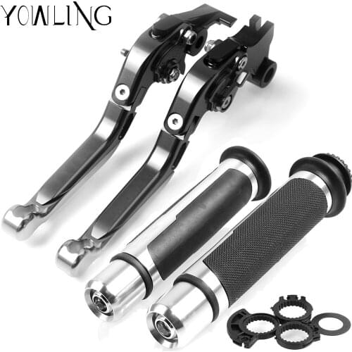 For YAMAHA XJ6 N/ XJ6 DIVERSION 2009 2010 2011 2012 2013 2014 2015 Motorcycle Brake Clutch Levers Handlebar Hand Handle Grips