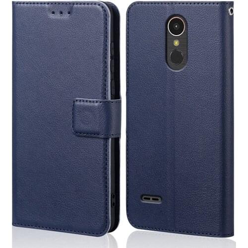 Silicone Flip Case For LG K10 2017 X400 Luxury Wallet PU Leather Magnetic Phone Bags Cases For LG K10 2017 with Card Holder