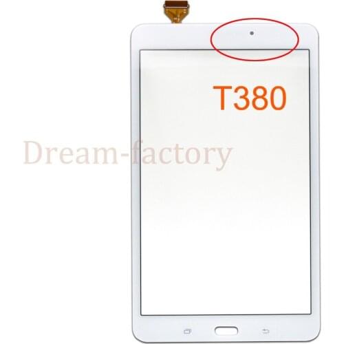 50PCS Touch Panel Screen Digitizer Glass Replacement for Samsung Galaxy Tab A 8.0 T380 T385